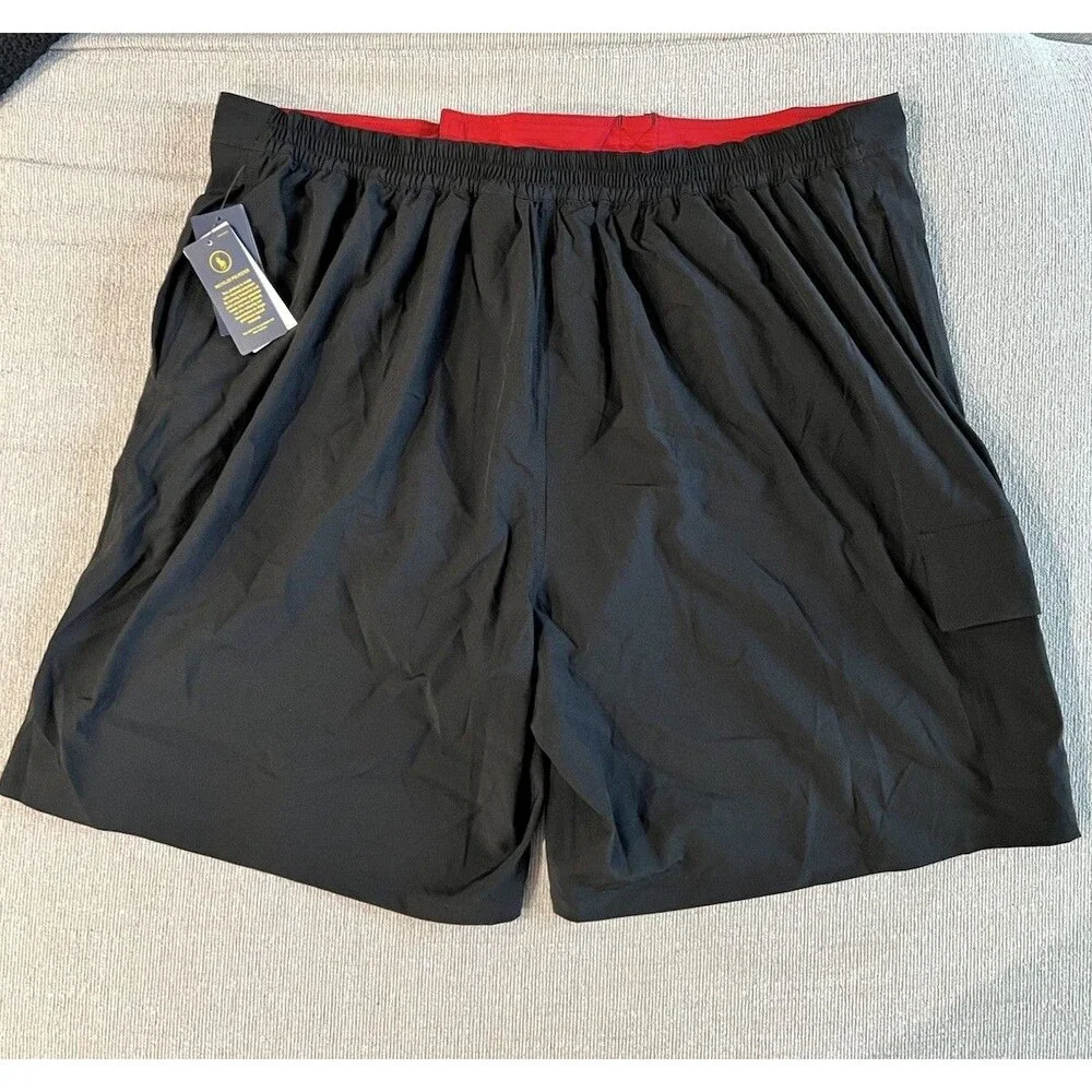 NWT Mens Polo Ralph Lauren 3XB Kailua Swim Trunks Shorts Black w Red Pony